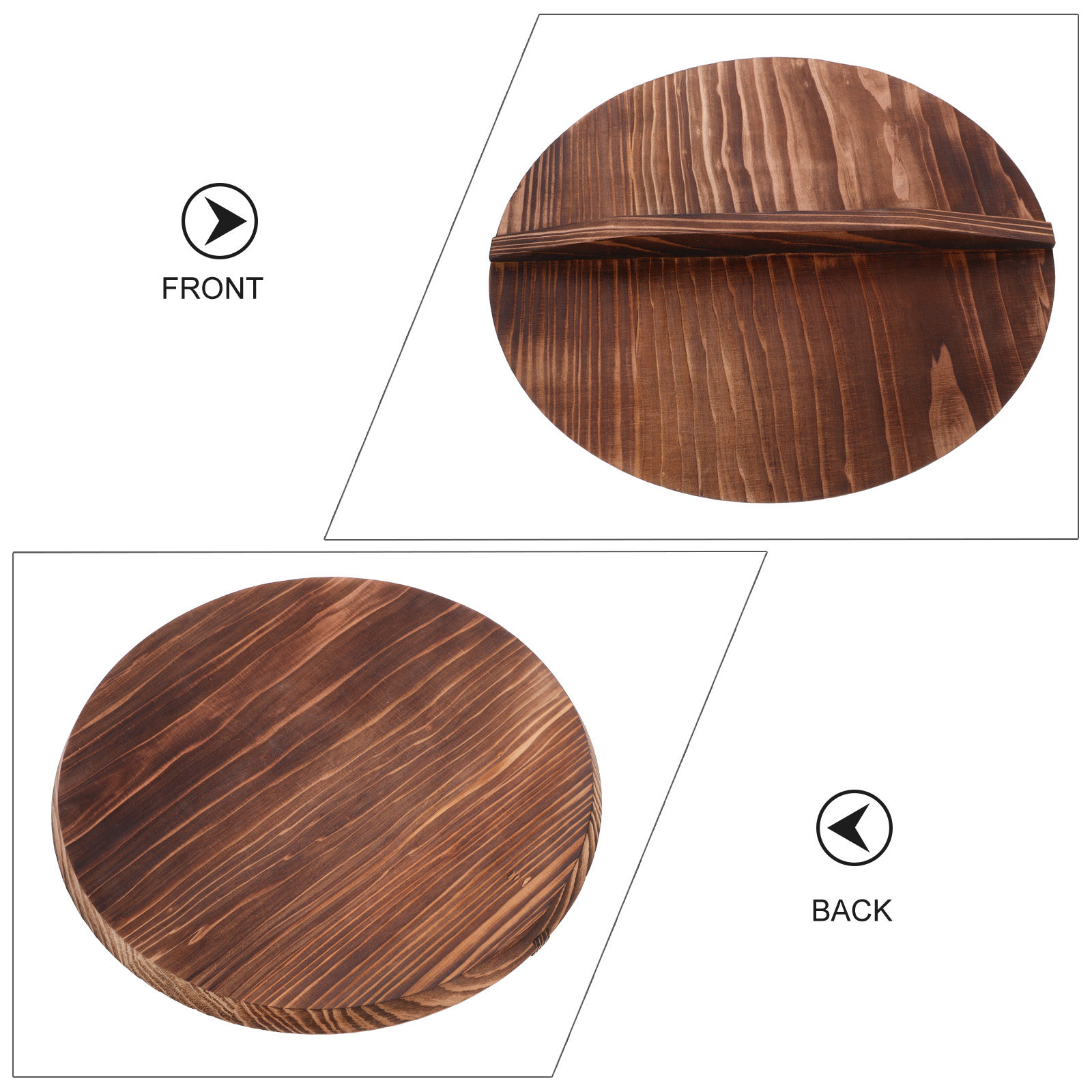 1Pcs Protective Pot Cover Wood - Home Cooking Classes ulasan dan harga